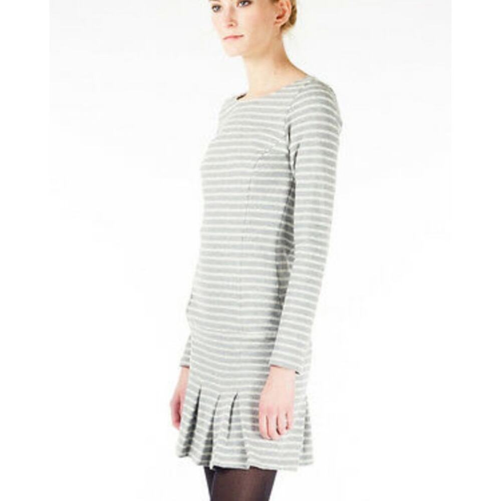 Thomas Sires Winthrop striped sweatshirt dress Sz M
